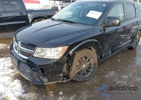 2016 Dodge Journey Sxt из США, поврежденный, VIN 3C4PDCBG7GT148030